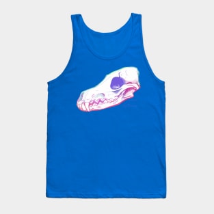 Coyote Skull - Pastel Canis Latrans Tank Top